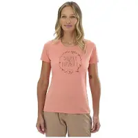 Lafuma Corporate Short Sleeve T-shirt Rose L Femme