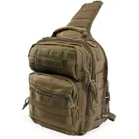 Highland Tactical Eagle Sling Waist Bag Marron
