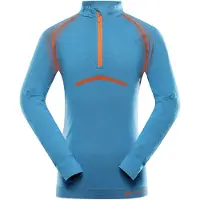 Alpine Pro Seamo Long Sleeve Base Layer Bleu S Garçon