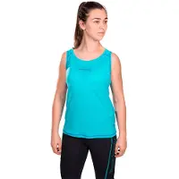 Trangoworld Baells Sleeveless T-shirt Bleu L Femme