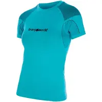 Trangoworld Pilgrim Short Sleeve T-shirt Bleu L Femme