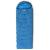Pinguin Safari Sleeping Bag Bleu Regular / Left