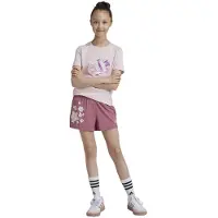 Adidas Techfit Short Leggings Rose 13-14 Years Fille