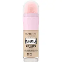 Maybelline Liquid Makeup Base Concealer With Sponge Instant Perfector 4 In 1 Glow 01 Light Beige Femme