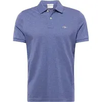 Gant T-Shirt saphir / gris clair / rouge / blanc