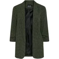Pieces Blazer 'PCBosella' vert foncé / noir