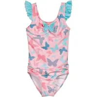Playshoes Maillot de bain menthe / violet / rose / pitaya