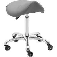Physa Tabouret selle Expondo - 570 - 750 mm - 150 kg - Gris foncé