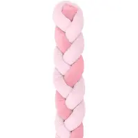 Kikkaboo Braided Protector 3 Braids 210 Cm 20 Cm Rose Enfants