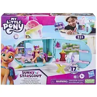My Little Pony Sunny Starscout Camión De Batidos Accessory Doll Rose Enfants