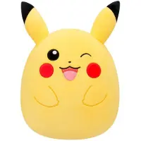 Squishmallows Pikachu farci Clin d'œil 35 cm jaune jaune One Size
