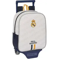 Safta Sac à Dos à Roulettes Real Madrid 1st Equipment 23/24 6l 22x27x10 Cm