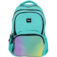 Milan Sunset 4 Zip School 25l Backpack Vert,Bleu Enfants
