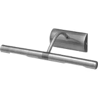 Licht-Erlebnisse Elégante lampe à tableau chrome mat 2flmg G9 pivotant L:30cm tableaux miroir lampe salon