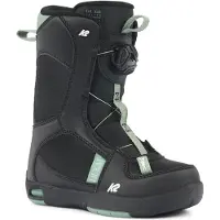 K2 Snowboard - Boots de snowboard all-mountain - Lil Kat Black - Taille Enfant 30 - Noir