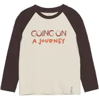 En fant T-Shirt sable / marron / orange
