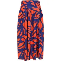HotSquash Jupe bleu marine / rouge