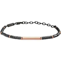 Breil Bracelet 'ROCKS' or rose / gris