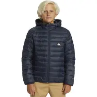 Quiksilver Scaly Jacket Bleu 8 Years Garçon