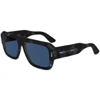 Calvin Klein 24501s Woman Sunglasses Bleu Blue Tortoise/CAT3 Homme