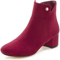 LASCANA Bottines bordeaux