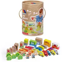 Big Buy Cooking Puzzle de blocs de ville