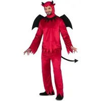 MOM Devil Costume Rouge S Enfants