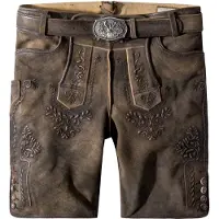 Stockerpoint Pantalon folklorique 'Artur' noisette / brun foncé