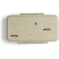Citron Medium Rectangular Vehicle Container Beige