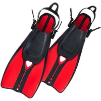 Ocean Reef Duo Ii Diving Fins Rouge EU 43-48