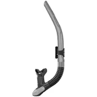 Mares Ergo Flex Diving Snorkel Argenté