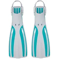 Oceanic Viper 2 Oh Diving Fins Blanc,Bleu EU 36-38