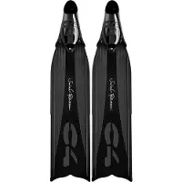 C4 Freediving Umberto Pelizzari Soft Freediving Fins Noir EU 43-44