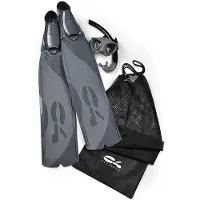 C4 Predator+plasma Xl+mistral Soft+mesh Bag Équipement de pêche sous-marine Gris EU 41-42 Gris EU 41-42