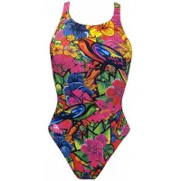 Turbo Birdie Swimsuit Multicolore 4XL Femme