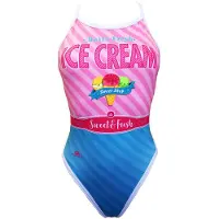 Turbo Revolution Sweet&fresh Swimsuit Bleu,Rose S Femme