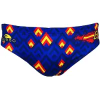 Turbo Spain Oficial 2018 Swimming Brief Bleu 5XL Homme