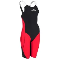 Aquafeel 25751 Swimsuit Rouge,Noir 140 cm Fille