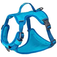 Freedog Cool Pro Tech Dog Harness Bleu 20 mm x 38-75 cm