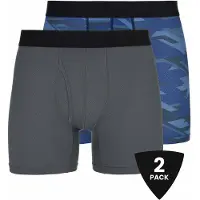 KILPI Lot de 2 boxers techniques Nett