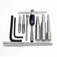 HT Components Dh/enduro/xc Pedal Tool Kit Argenté