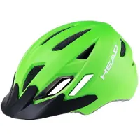 Head Bike Y11a Out Mould Mtb Helmet Vert,Noir 52-56 cm Enfants