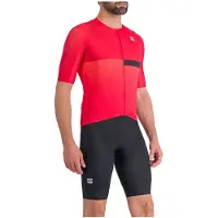 Sportful Bomber Short Sleeve Jersey Rouge XL Homme