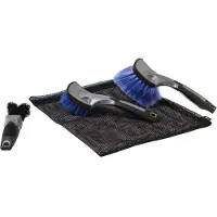 VAR Cleaning Brush 3 Units Bleu,Noir