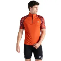 Dare 2b Riding Short Sleeve Jersey Orange L Homme