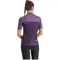 Sportful Pista Short Sleeve Jersey Violet S Femme