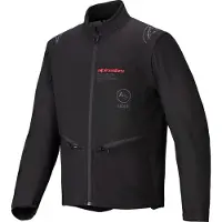 Alpinestars Lite-Dura Softshell Veste de motocross, noir, 3XL