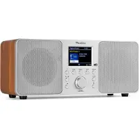 Audizio Radio DAB+ Genova (Bluetooth), Radio, Marron, Argent