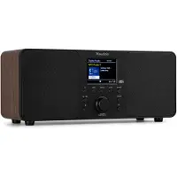 Audizio Gênes (DAB+ DAB, FM, Bluetooth), Radio, Noir, Marron