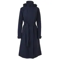 Agu Long Urban Trench Coat Jacket Bleu XS Femme